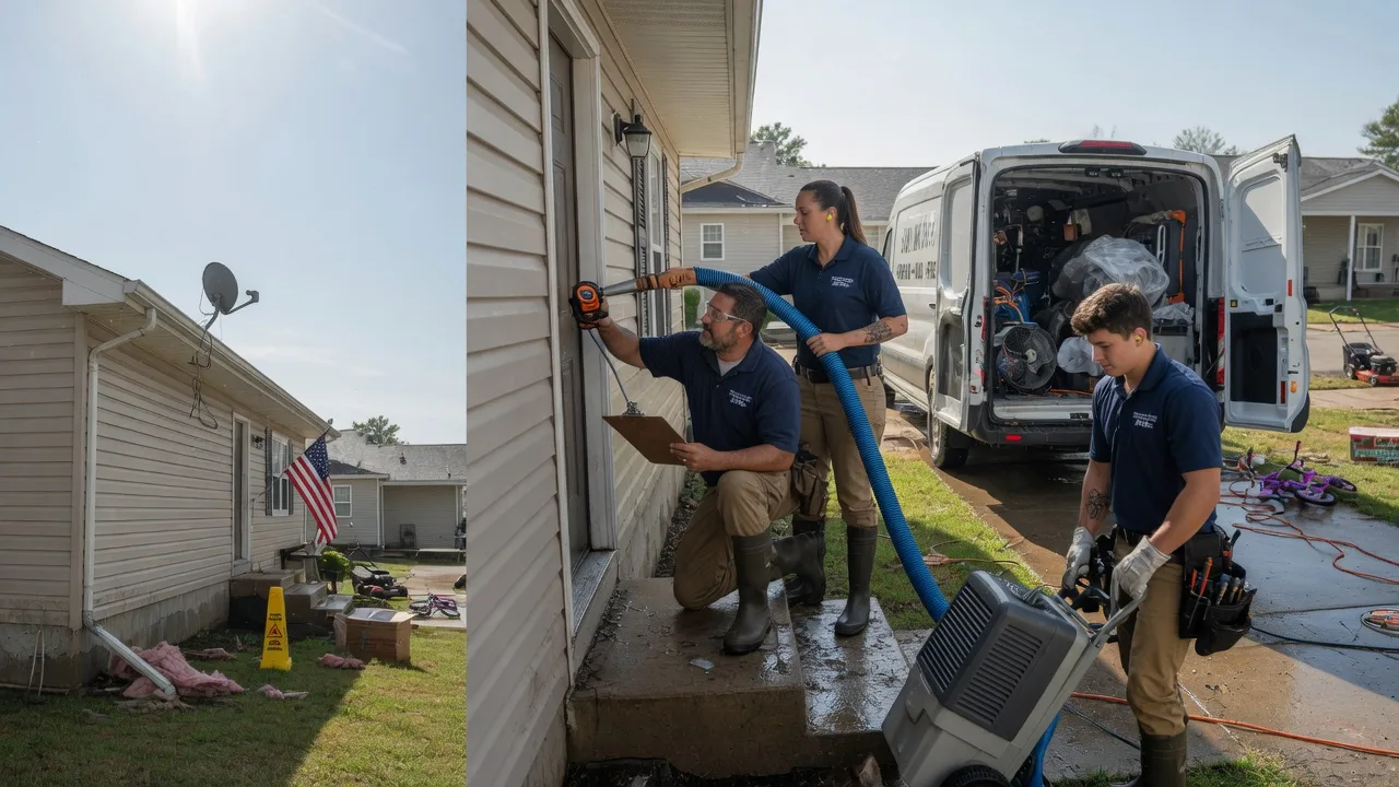 Ceiling Water Damage Restoration in Hayes, LA near me